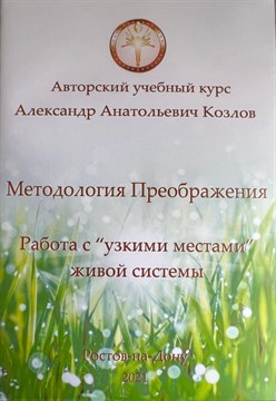 12. Работа с «узкими местами» физического тела человека Видеосеминар  Козлов А.А. 44112